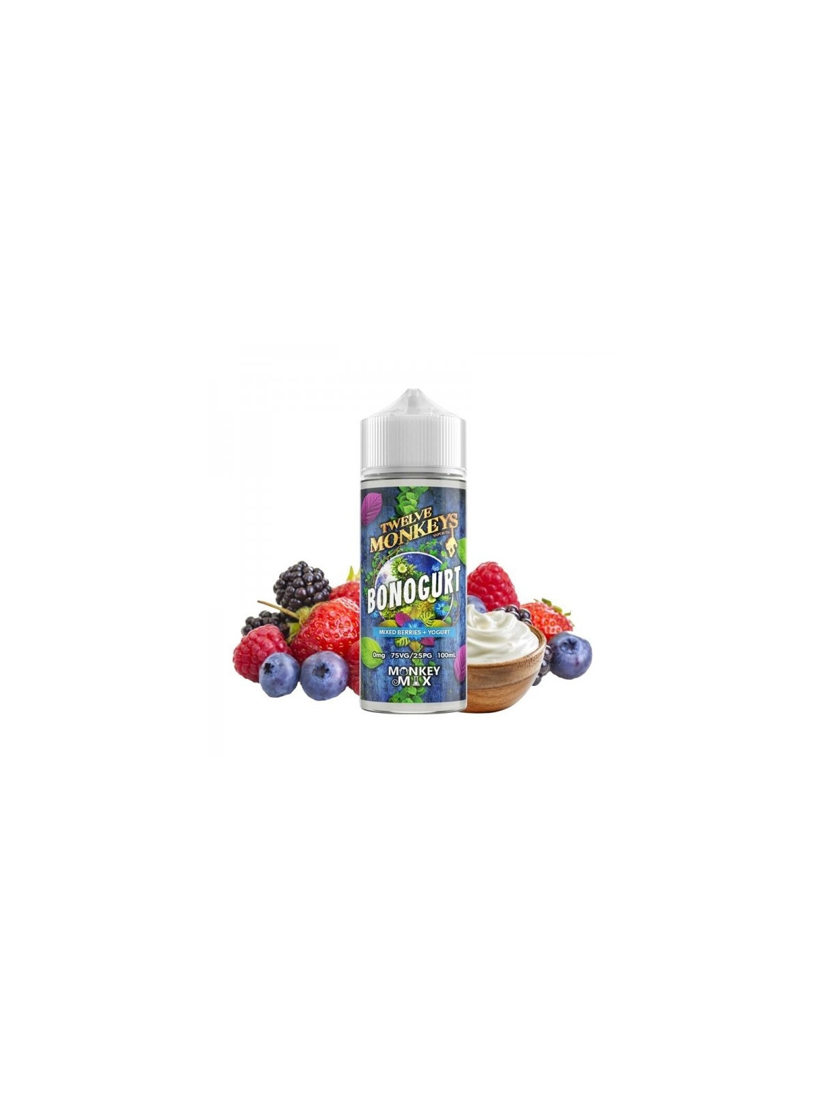 E-LIQUIDE BONOGURT 100ML - TWELVE MONKEYS