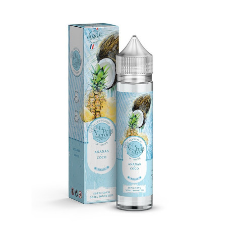 E-LIQUIDE LE PETIT VERGER FRAIS ANANAS COCO 50ML - SAVOUREA