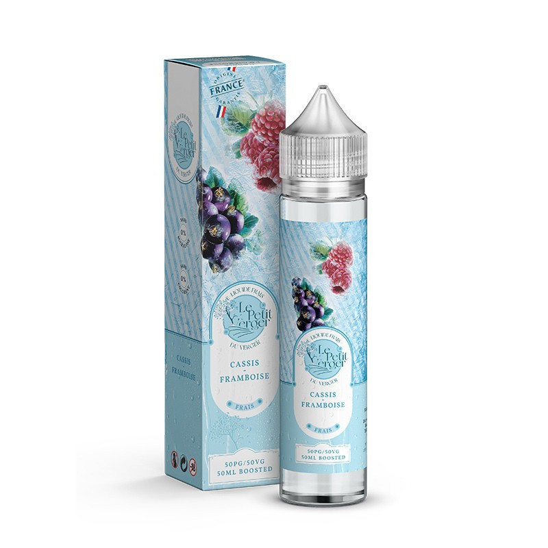 E-LIQUIDE LE PETIT VERGER FRAIS CASSIS FRAMBOISE 50ML - SAVOUREA