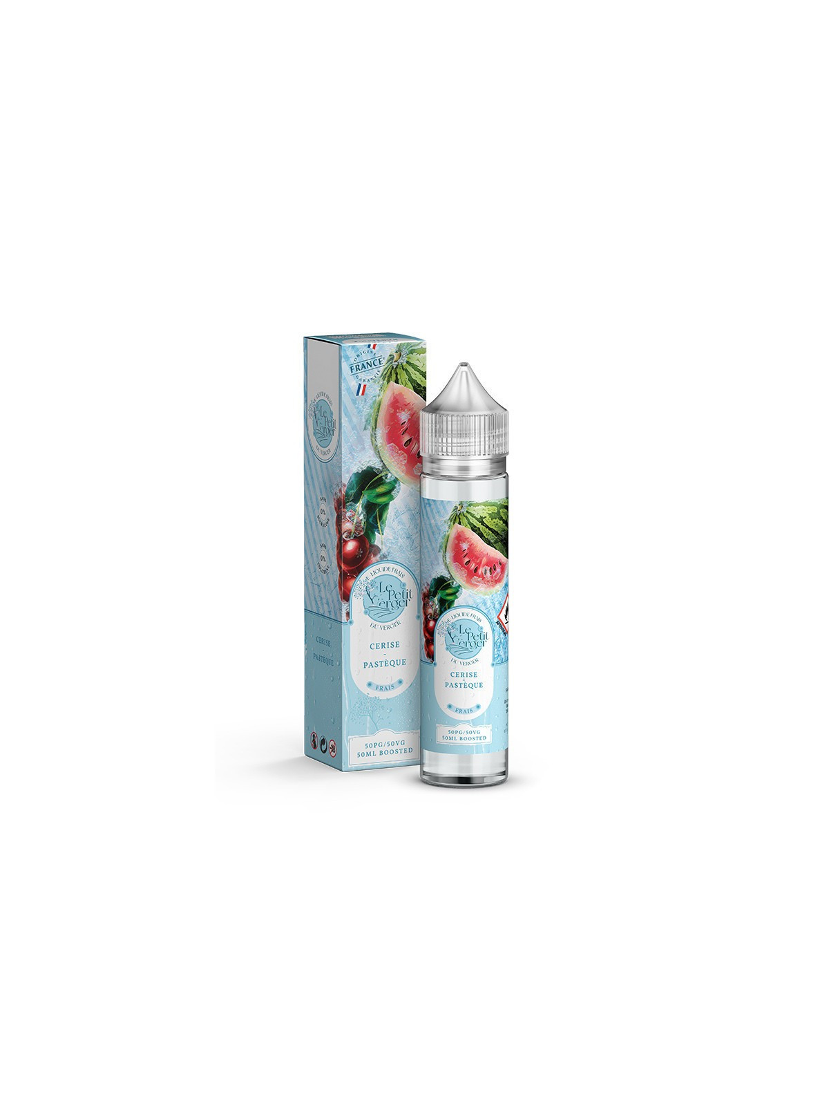 E-LIQUIDE LE PETIT VERGER FRAIS CERISE PASTÈQUE 50ML - SAVOUREA