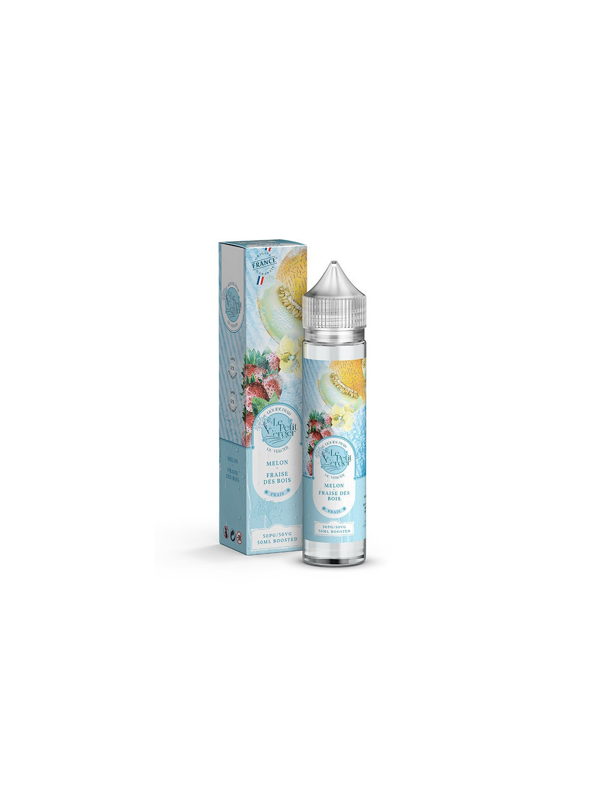 E-LIQUIDE LE PETIT VERGER FRAIS MELON FRAISE DES BOIS 50ML - SAVOUREA
