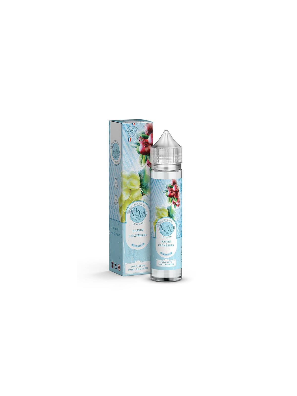 E-LIQUIDE LE PETIT VERGER FRAIS RAISIN CRANBERRY 50ML - SAVOUREA