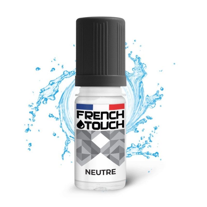 E LIQUIDE NEUTRE 10ML - FRENCH TOUCH--alavape.com