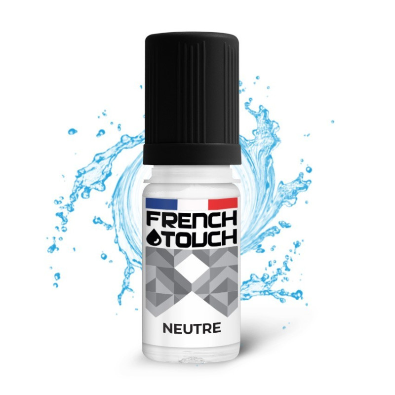 E LIQUIDE NEUTRE 10ML - FRENCH TOUCH--alavape.com