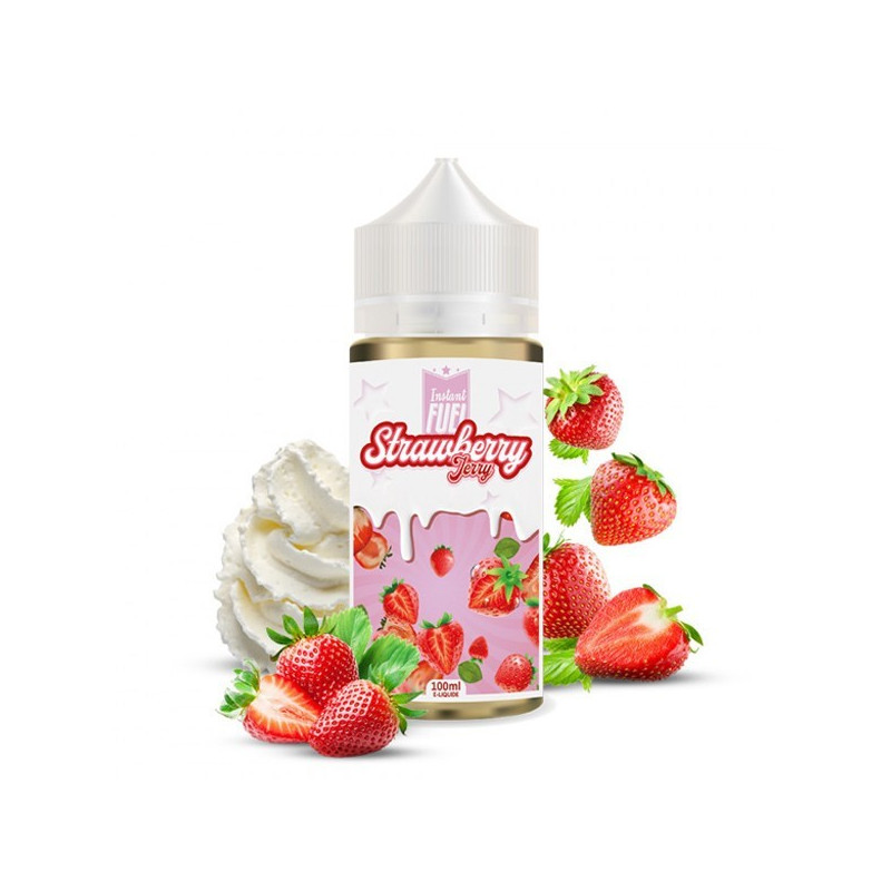 E-LIQUIDE INSTANT FUEL STRAWBERRY JERRY 100ML - MAISON FUEL