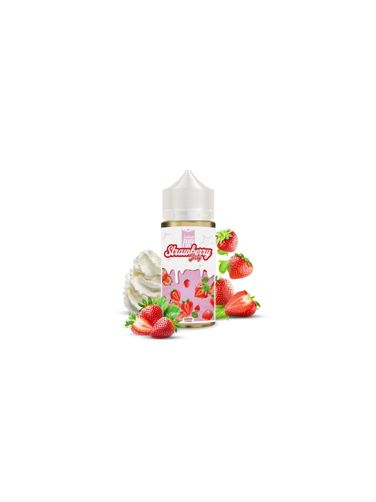 E-LIQUIDE INSTANT FUEL STRAWBERRY JERRY 100ML - MAISON FUEL