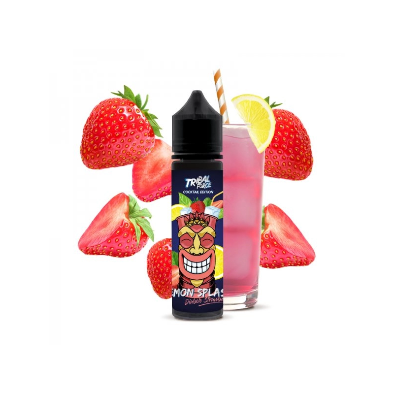 E-LIQUIDE LEMON SPLASH STRAWBERRY EDITION 50ML - TRIBAL FORCE