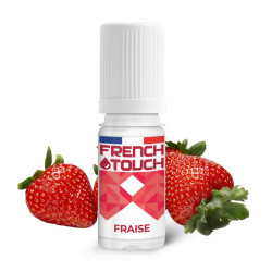 E LIQUIDE FRAISE 10ML - FRENCH TOUCH--alavape.com