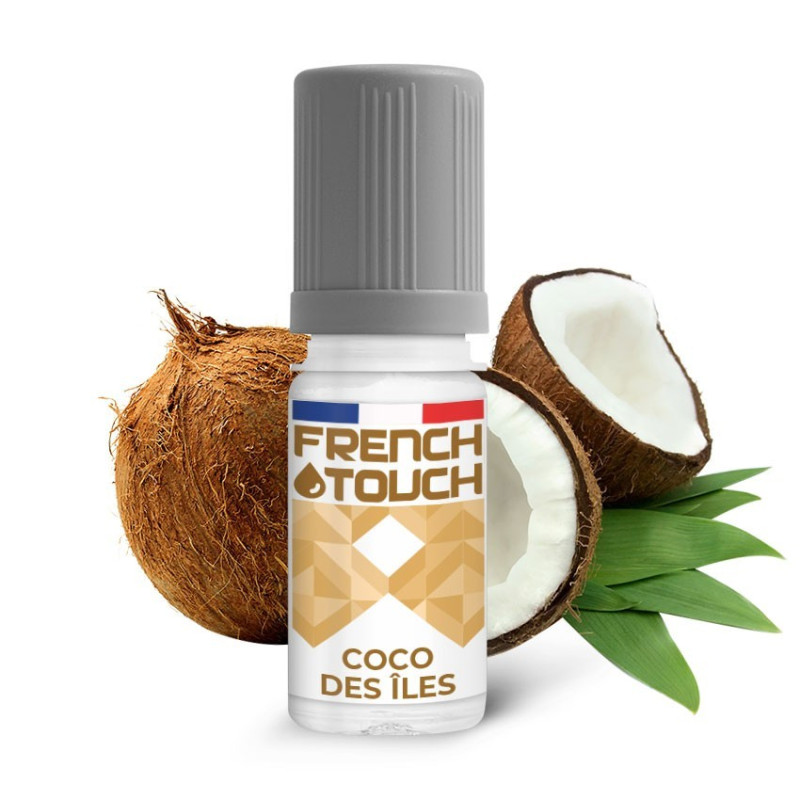 E LIQUIDE COCO DES ILES 10ML - FRENCH TOUCH--alavape.com