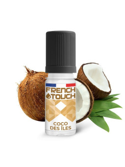 E LIQUIDE COCO DES ILES 10ML - FRENCH TOUCH--alavape.com