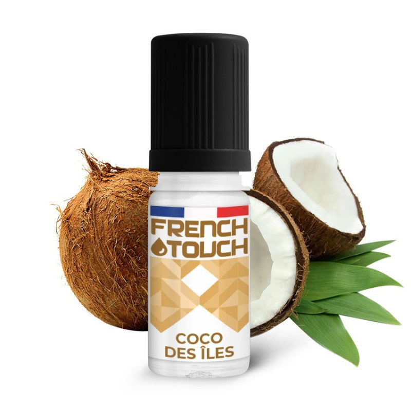 E LIQUIDE COCO DES ILES 10ML - FRENCH TOUCH--alavape.com