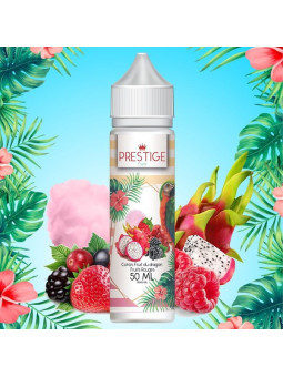E-LIQUIDE PRESTIGE FRUITS COTTON CANDY FRUIT DU DRAGON FRUITS ROUGES 50ML - VAPE CONNECTION