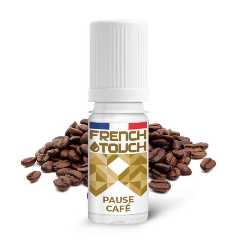 E LIQUIDE PAUSE CAFE 10ML - FRENCH TOUCH--alavape.com