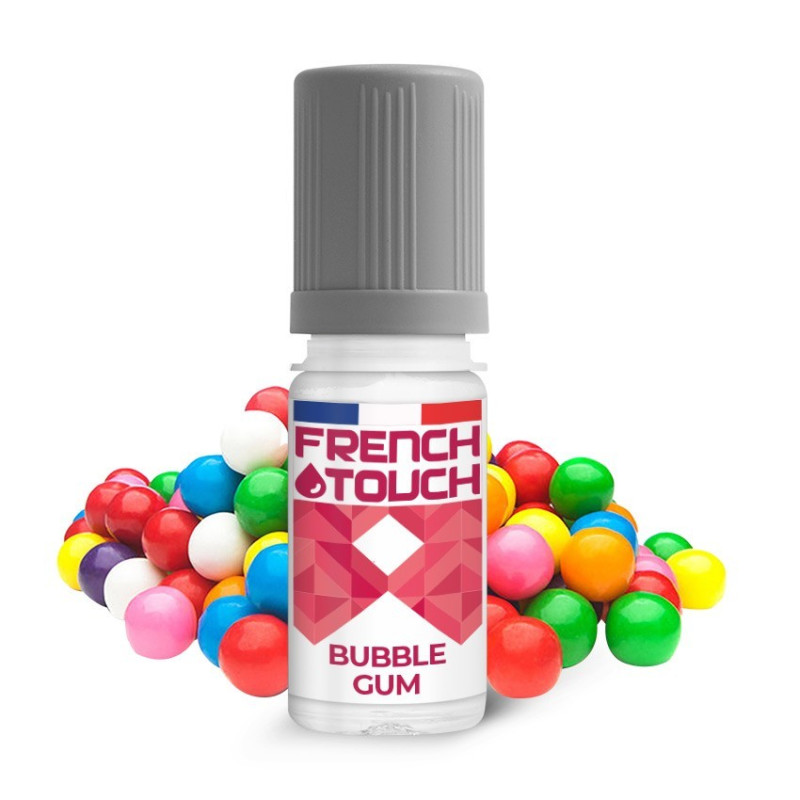 E LIQUIDE BUBBLE GUM 10ML - FRENCH TOUCH--alavape.com