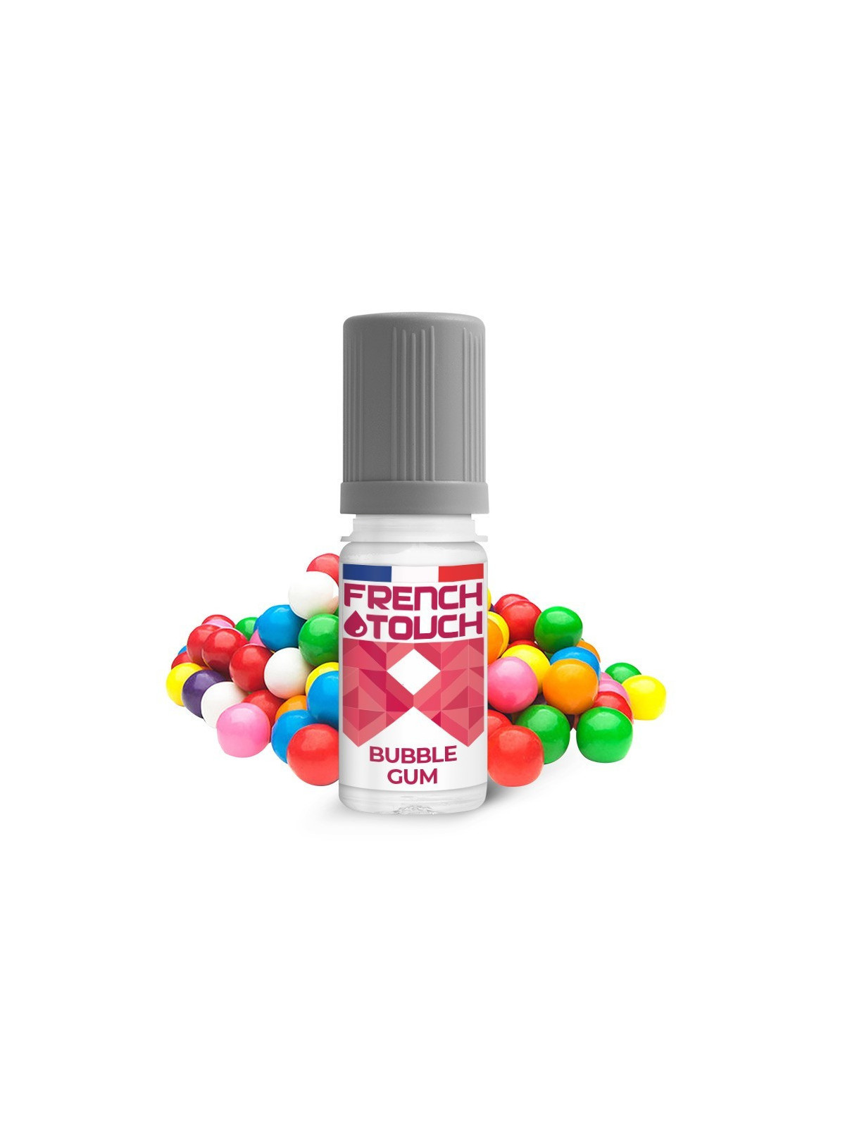 E LIQUIDE BUBBLE GUM 10ML - FRENCH TOUCH--alavape.com