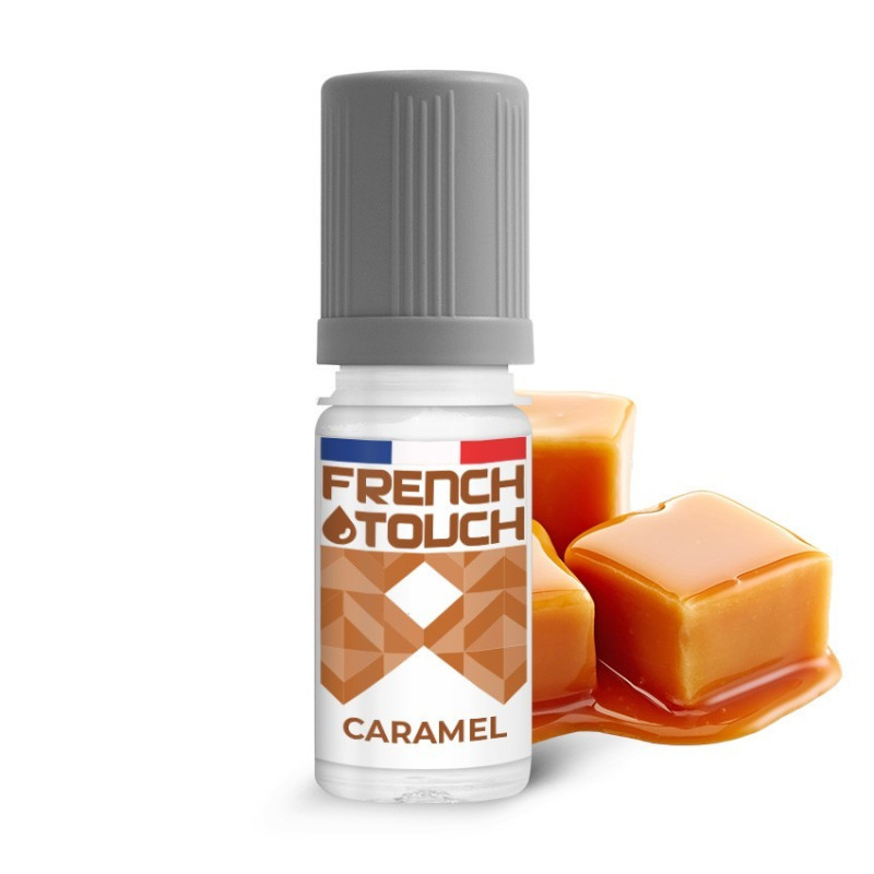 E LIQUIDE CARAMEL 10ML - FRENCH TOUCH--alavape.com