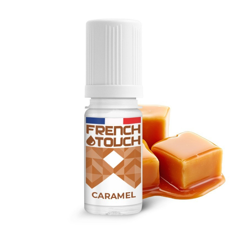 E LIQUIDE CARAMEL 10ML - FRENCH TOUCH--alavape.com