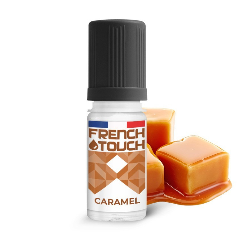 E LIQUIDE CARAMEL 10ML - FRENCH TOUCH--alavape.com