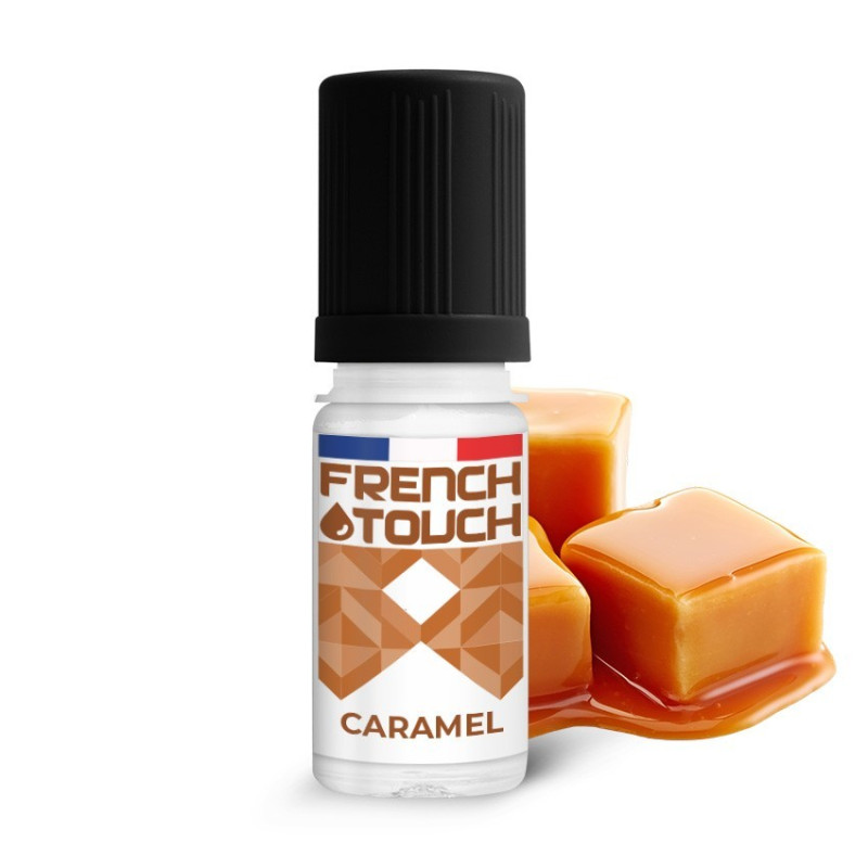 E LIQUIDE CARAMEL 10ML - FRENCH TOUCH--alavape.com