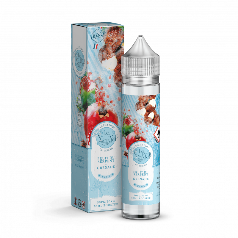 E-LIQUIDE LE PETIT VERGER FRAIS FRUIT DU SERPENT GRENADE 50ML - SAVOUREA