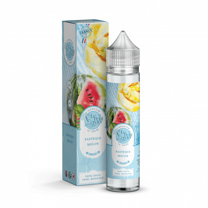 E-LIQUIDE LE PETIT VERGER FRAIS PASTÈQUE MELON 50ML - SAVOUREA