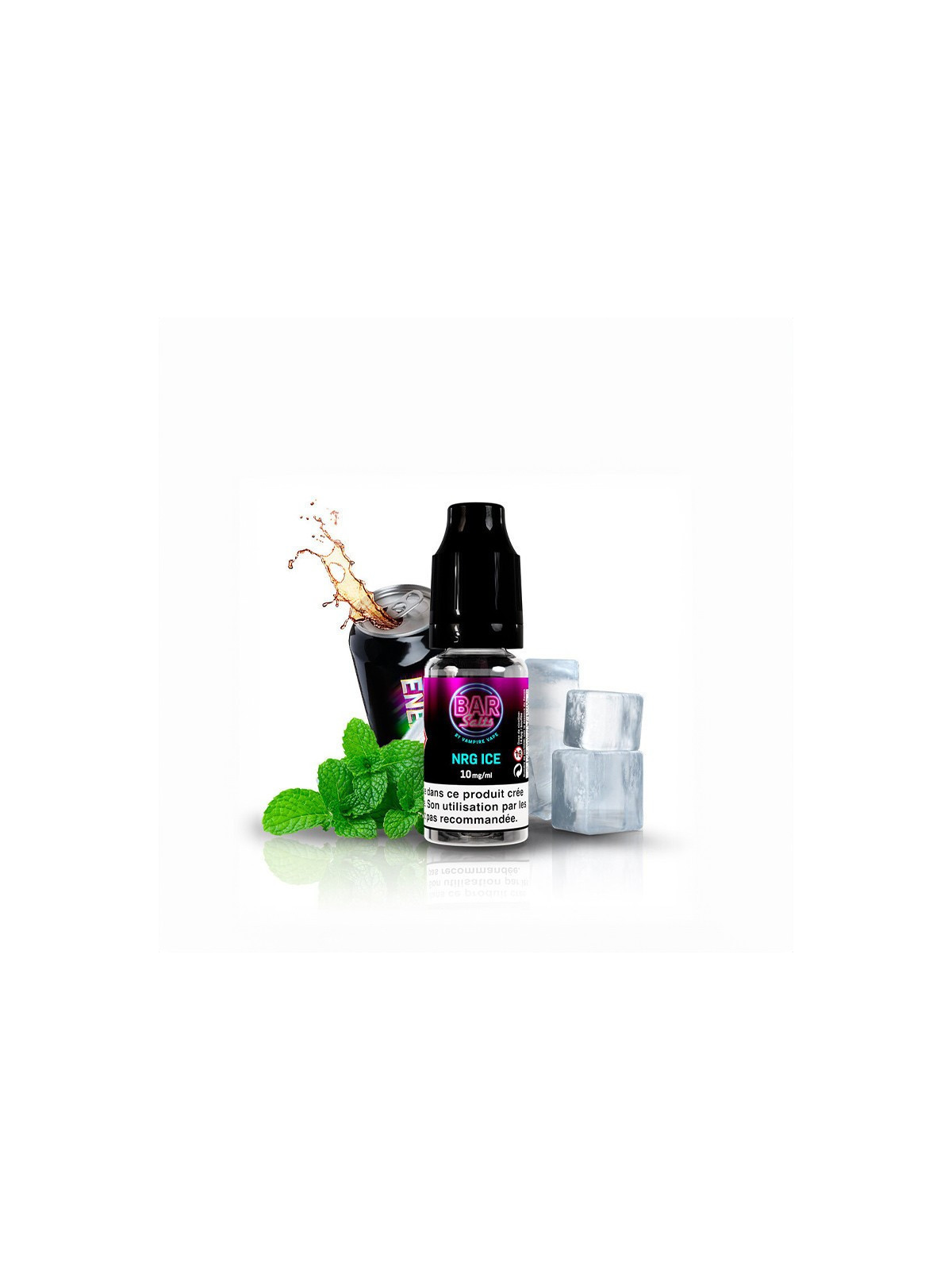 E-LIQUIDE NRG ICE SELS DE NICOTINE 10ML - VAMPIRE VAPE BAR SALTS