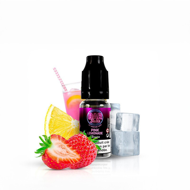 E-LIQUIDE PINK LEMONADE SELS DE NICOTINE 10ML - VAMPIRE VAPE BAR SALTS