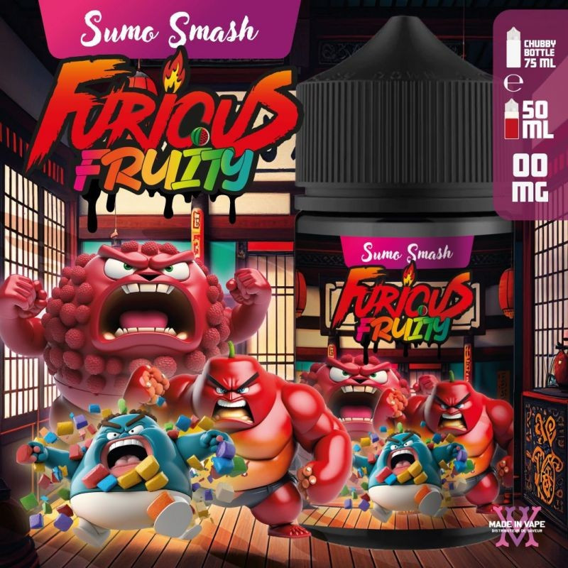 E-LIQUIDE FURIOUS FRUITY SUMO SMASH 50ML - MADE IN VAPE