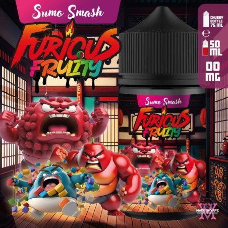 E-LIQUIDE FURIOUS FRUITY SUMO SMASH 50ML - MADE IN VAPE
