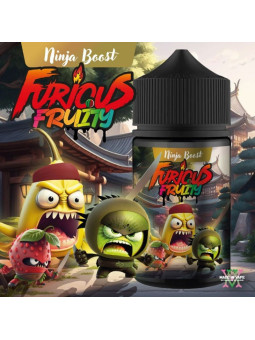 E-LIQUIDE FURIOUS FRUITY NINJA BOOST 50ML - MADE IN VAPE