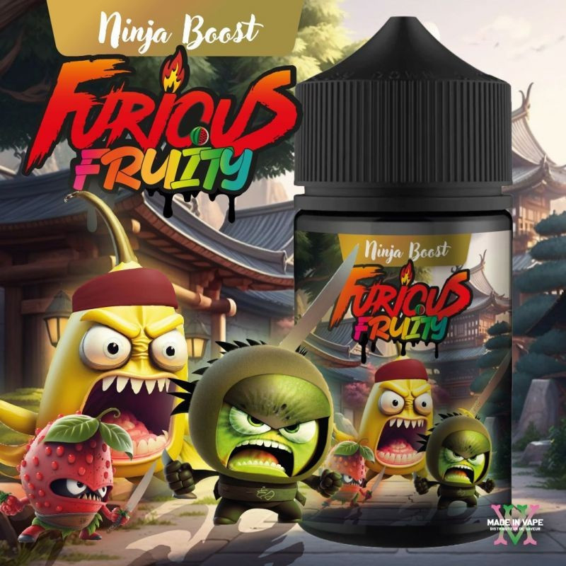 E-LIQUIDE FURIOUS FRUITY NINJA BOOST 50ML - MADE IN VAPE