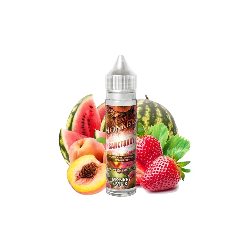 E-LIQUIDE OASIS SANCTUARY 50ML - TWELVE MONKEYS