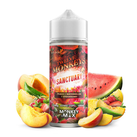 E-LIQUIDE OASIS SANCTUARY 100ML - TWELVE MONKEYS