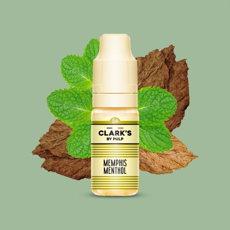 E-LIQUIDE CLARK'S MEMPHIS MENTHOL 10ML - PULP