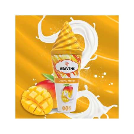 E-LIQUIDE HEAVENS CREAMY MANGO 50ML - VAPE MAKER