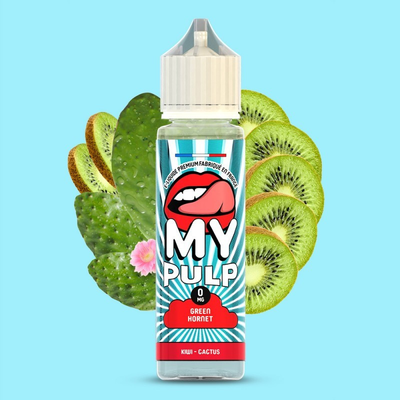 E-LIQUIDE MY PULP GREEN HORNET 50ML - PULP