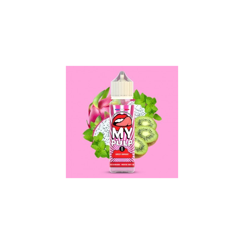 E-LIQUIDE MY PULP GREEN DRAGON 50ML - PULP