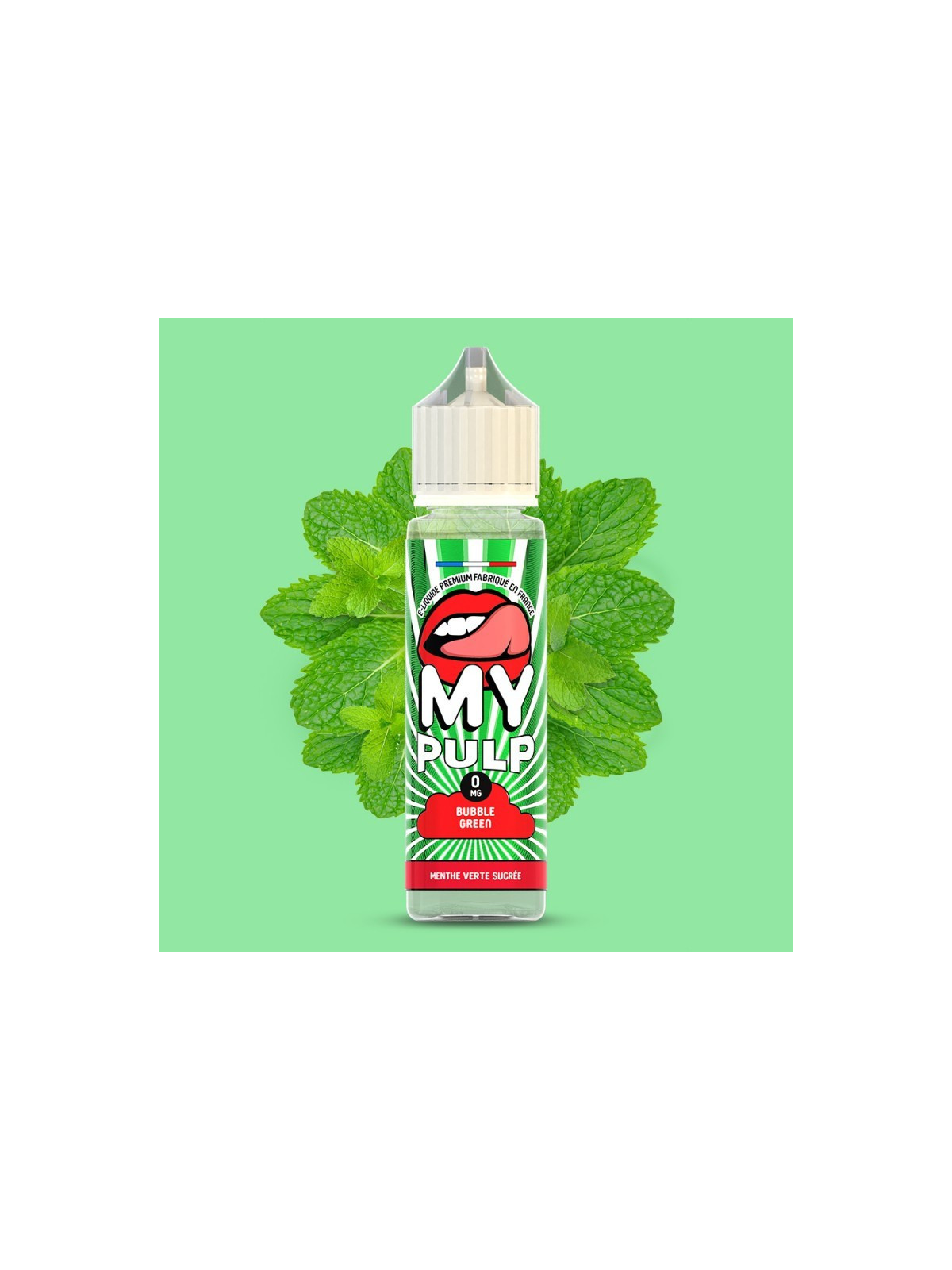E-LIQUIDE MY PULP BUBBLE GREEN 50ML - PULP