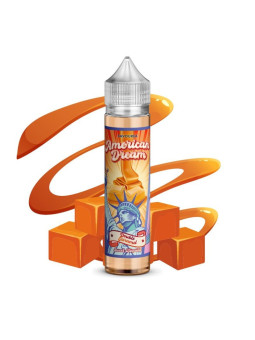 E-LIQUIDE AMERICAN DREAM DOUBLE CARAMEL 50ML - SAVOUREA