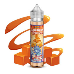 E-LIQUIDE AMERICAN DREAM DOUBLE CARAMEL 50ML - SAVOUREA