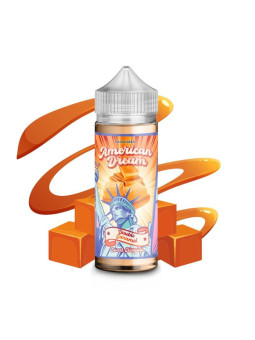 E-LIQUIDE AMERICAN DREAM DOUBLE CARAMEL 100ML - SAVOUREA