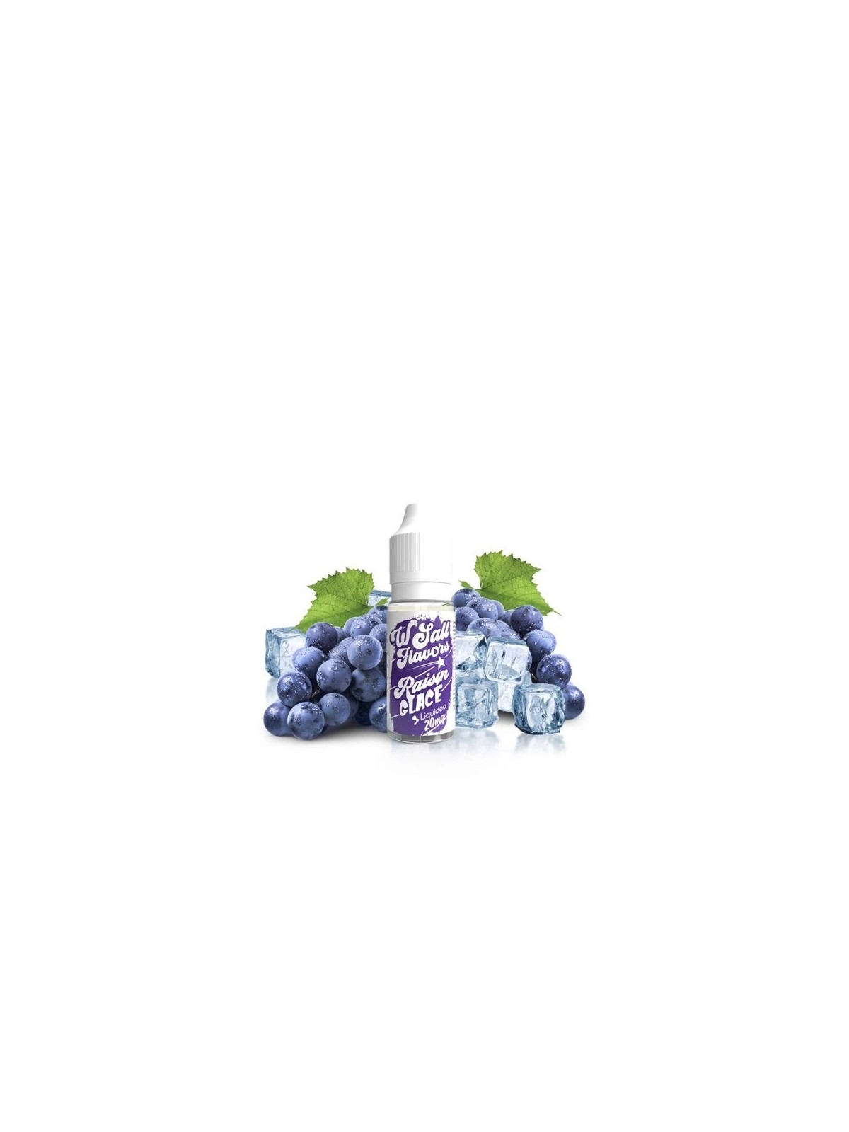 E-LIQUIDE WSALT FLAVORS RAISIN GLACÉ SELS DE NICOTINE 10ML - LIQUIDEO