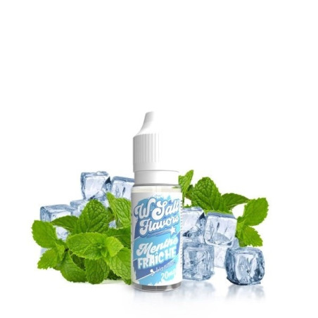 E-LIQUIDE WSALT FLAVORS MENTHE FRAICHE SELS DE NICOTINE 10ML - LIQUIDEO