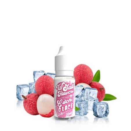 E-LIQUIDE WSALT FLAVORS LITCHI GLACÉ SELS DE NICOTINE 10ML - LIQUIDEO