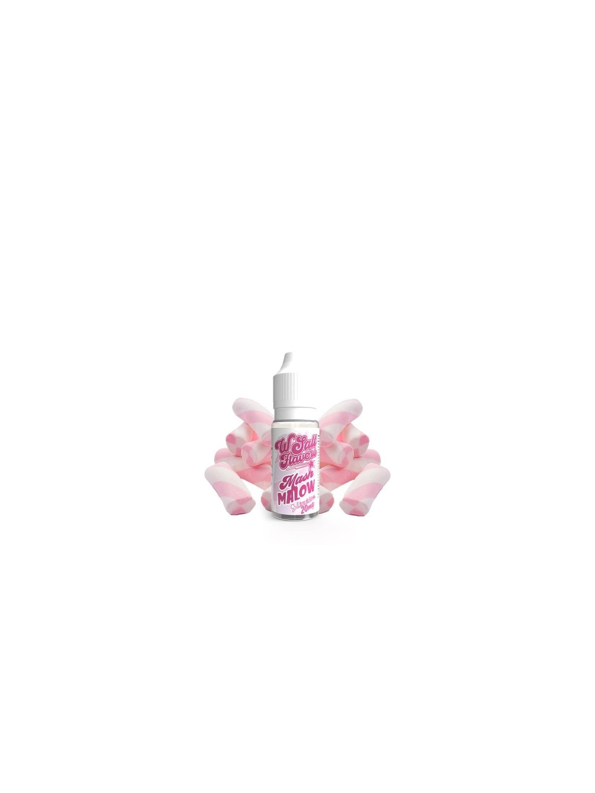 E-LIQUIDE WSALT FLAVORS MASHMALOW SELS DE NICOTINE 10ML - LIQUIDEO