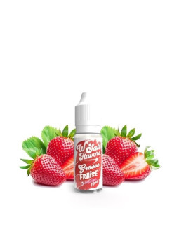 E-LIQUIDE WSALT FLAVORS GROSSE FRAISE SELS DE NICOTINE 10ML - LIQUIDEO