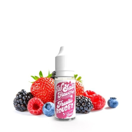 E-LIQUIDE WSALT FLAVORS FRUITS ROUGES SELS DE NICOTINE 10ML - LIQUIDEO
