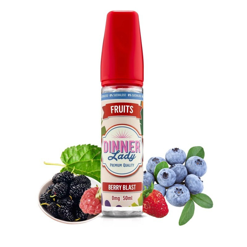 E-LIQUIDE BERRY BLAST 50ML - DINNER LADY