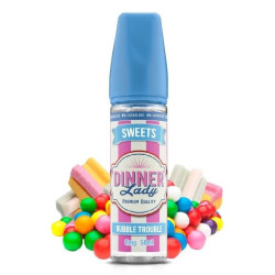 E-LIQUIDE BUBBLE TROUBLE 50ML - DINNER LADY