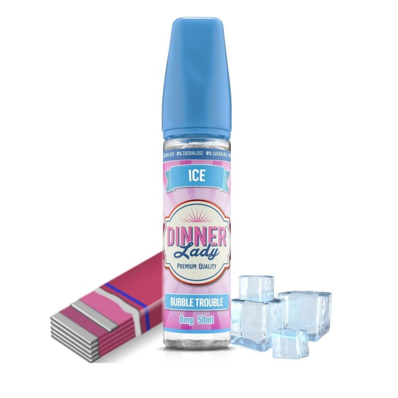 E-LIQUIDE BUBBLE TROUBLE ICE 50ML - DINNER LADY